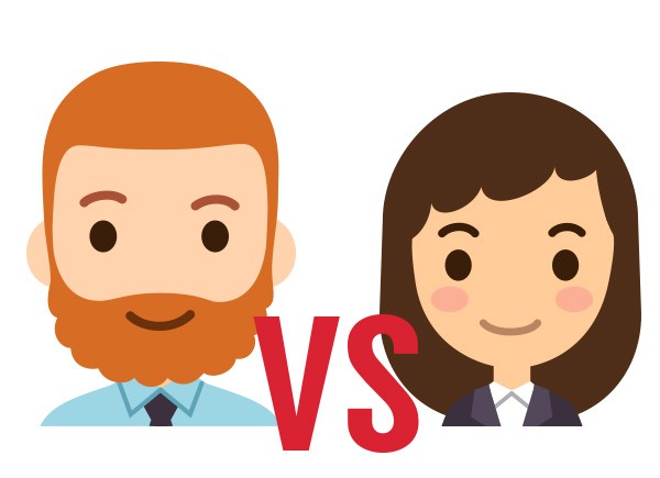men vs women